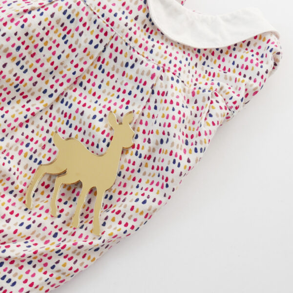 Bambi brooch on shirt | Spilla Bambi | BiCA-Good Morning Design