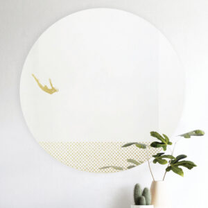 Grand pic | round mirror 60 cm | Female |BiCA-Good Morning Design