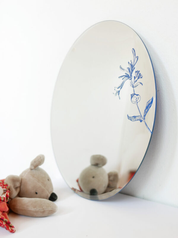 Specchio decorativo tondo LONICERA | Specchi design Italiano | BiCA-Good Morning Design