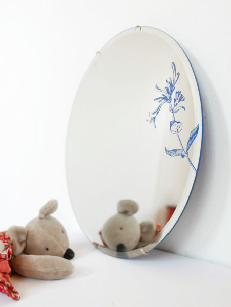 Grande Specchio tondo decorazione a parete | Lonicera | Specchi tondi design Italiano | BiCA-Good Morning Design