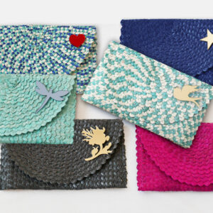 Borsette clutch in paglia intrecciata | borse paglia | BICA-Good Morning Design