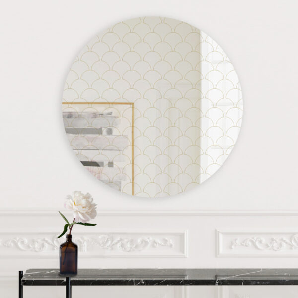 Ventaglio | Specchio tondo grande | BiCA-Good Morning Design