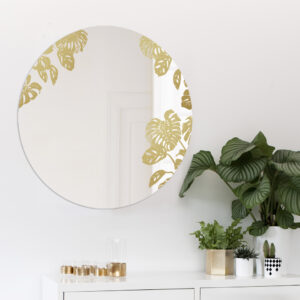 MONSTERA | Big Round Mirror | BiCA-Good Morning Design