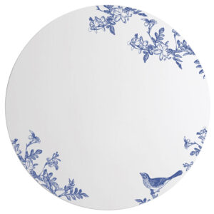 Jasminum | Grande Specchio tondo blu | BiCA-Good Morning Design