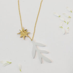 Collana lunga Ramoscello & stella | BiCA-Good Morning Design