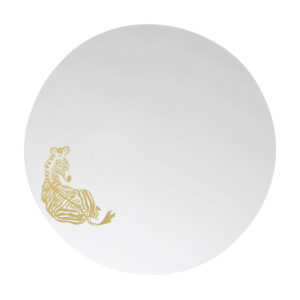 Specchio tondo grande di design | ZEBRA | Animalia round mirrors | BiCA-Good Morning Design