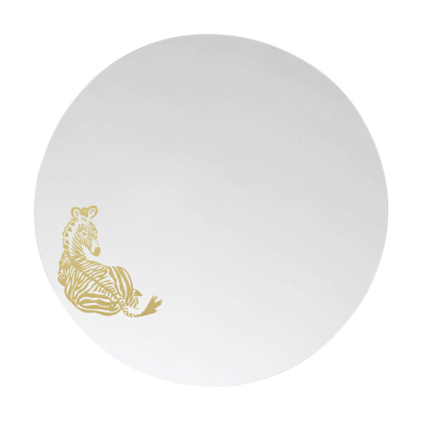 Specchio tondo grande di design | ZEBRA | Animalia round mirrors | BiCA-Good Morning Design