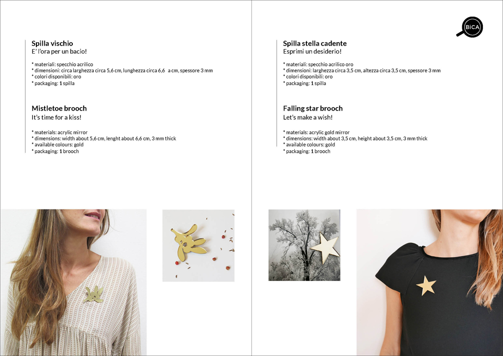 Spille | gioielli e accessori design italiano | Spille shop online | BiCA-Good Morning Design