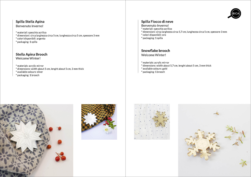 Spille Natale | Gioielli e accessori design italiano | orecchini Milano design | Orecchini shop online | BiCA-Good Morning Design