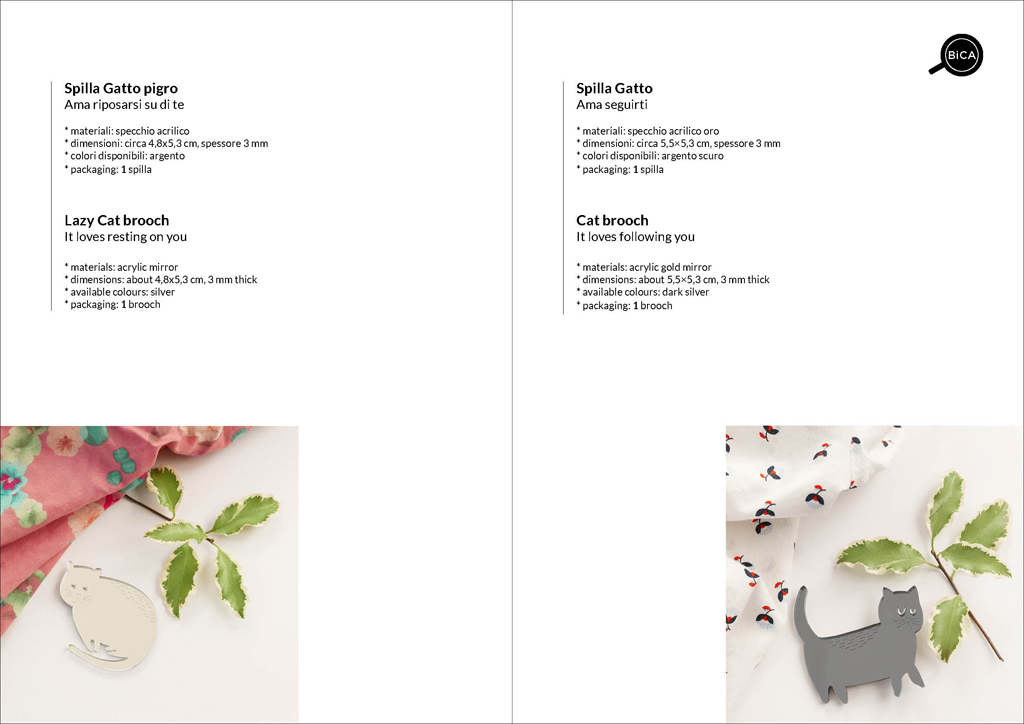 Spilla | spille animali design italiano | Spille shop online, con laboratorio a Milano | BiCA-Good Morning Design