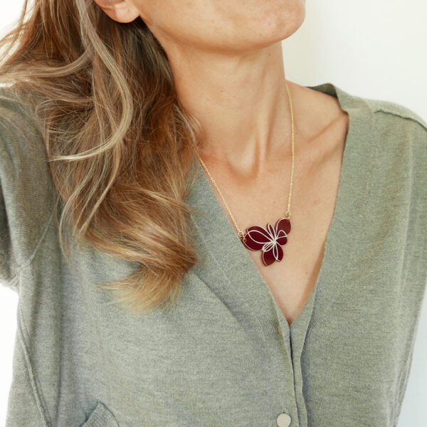 Blossom | collana floreale | flower statement NECKLACE | BiCA-Good Morning Design