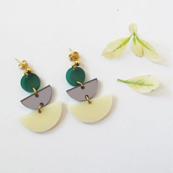 JAZZ orecchini geometrici | street style earrings | BiCA-Good Morning Design