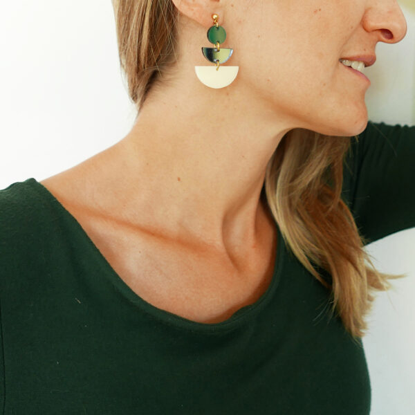 JAZZ orecchini geometrici | street style earrings | BiCA-Good Morning Design