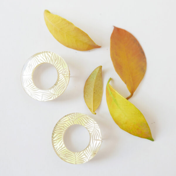 ORECCHINI a cerchio oro OH-OH! | orecchini street style | BiCA-Good Morning Design