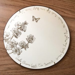 Specchio personalizzato con dedica | regalo personalizzato | BICA Good Morning Design