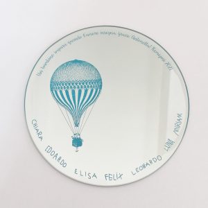 Specchio personalizzato con dedica | regalo personalizzato | BICA Good Morning Design