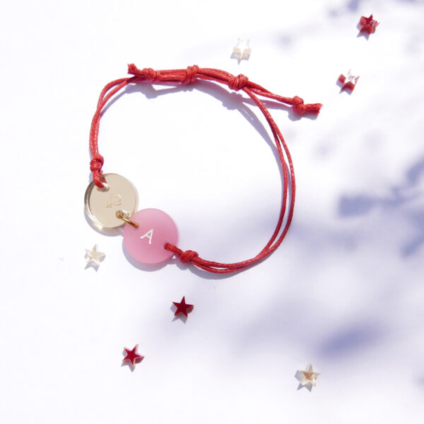 Bracciale Pianeta Dominante con lettera iniziale | in collaborazione con Ginny, astrologa di Una Parola Buona Per Tutti | BiCA-Good Morning Design