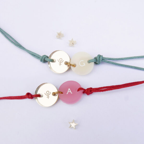 Braccialetti Pianeti Dominanti con lettera iniziale | in collaborazione con Ginny, astrologa di Una Parola Buona Per Tutti | BiCA-Good Morning Design