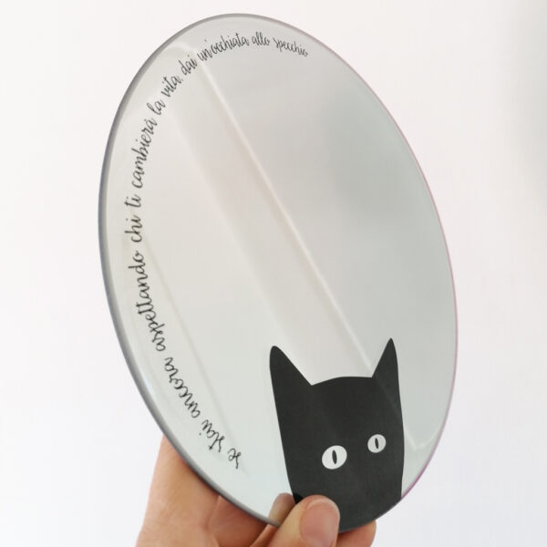 specchio regalo personalizzato BiCA Good Morning Design