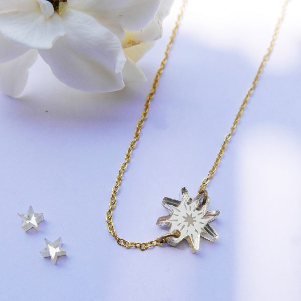 collana Costellazione, con stella oro | BiCA Good Morning Design