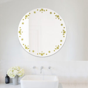Specchio tondo grande Sun, design Italiano | specchi decorativi artistici | BiCA Good Morning Design