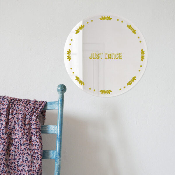 Specchio tondo decorativo," Just Dance" design Italiano | specchi decorativi | BiCA Good Morning Design